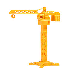 Машина "Автокран" с дорожными знаками, в коробке