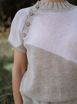 Джемпер лен