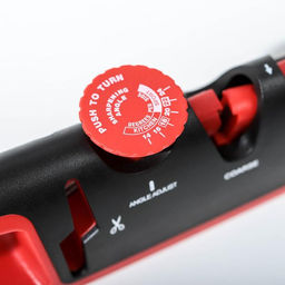 Точилка Hi-tech, 4 в 1, с регулятором угла заточки, серая