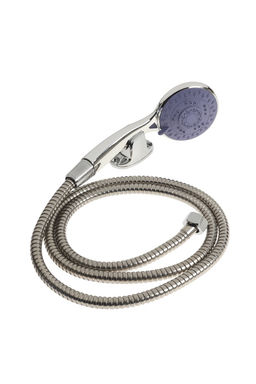 Смеситель для ванны ZEIN Z4198, однорычажный, излив 30 см, шланг 150 см, лейка 5 реж, хром