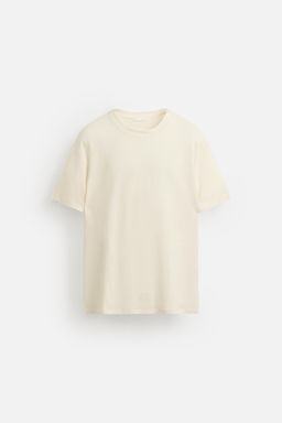 100% LINEN T-SHIRT - Zara фото 7
