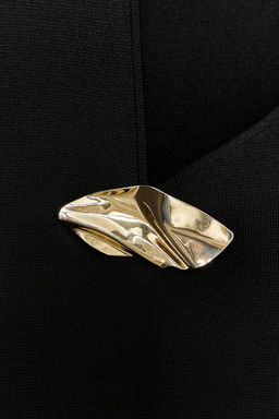 KNIT TOP WITH GOLDEN APPLIQUE - Zara фото 12