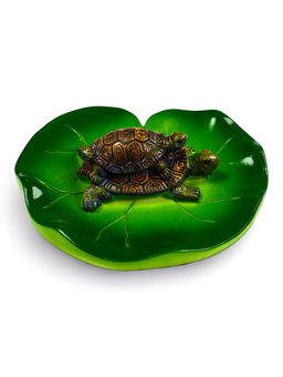 Садовая фигура 10 х 11 х 6 см  водоплавающая  "Черепашки"