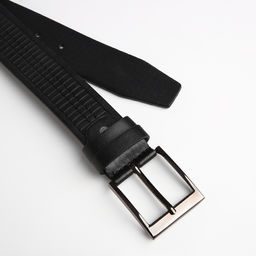 Ремень мужской Великан, ширина 4 см, винт, пряжка металл, цвет чёрный - Simaland фото 4