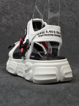 08-PED97-1 WHITE Босоножки (текстиль, стелька натуральная кожа)