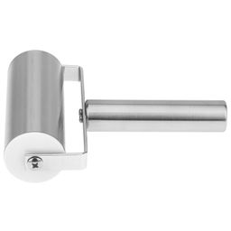 Скалка-валик для раскатки теста из нержавеющей стали, 11,5х4,7х4,7см (17х13,5х4,7см) в блистере (Китай) - Домашняя мода фото 4