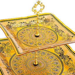 7020-101 Этажерка 2 уровня, квадрат (х6) - Mayer&boch фото 2