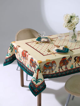 Набор кухонный «Этель. Нью-Дели»: скатерть 180×150 см, салфетка 40×40 см-8 шт., 100% хлопок
