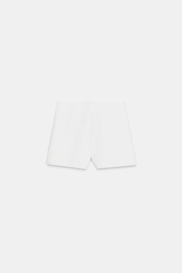 SHORTS TIRO ALTO LUNARES / Crudo - Zara фото 3