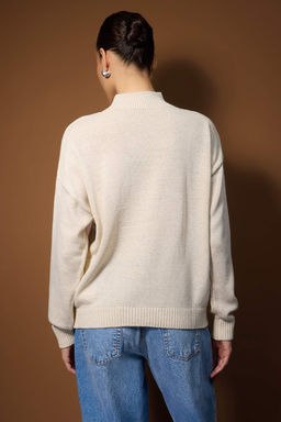 Siyah-Ekru Basic Ikili Paket Triko Kazak TWOAW26KZ00232 - Trendyolmilla фото 14