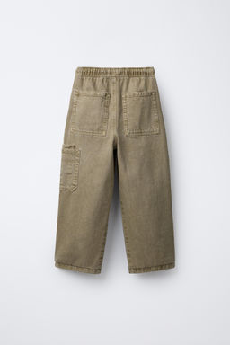 RELAXED FIT BAGGY TROUSERS - Zara фото 2