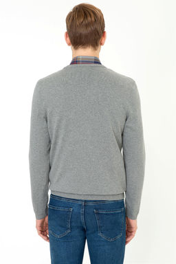 Мужская серая мелан Неожиданная скидка в корзине - U.s. polo assn фото 4