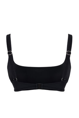 Siyah Bralette Bikini Ustu TBESS26BU00008