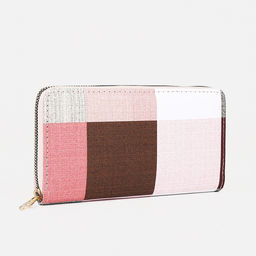 Кошелёк на молнии, розовый