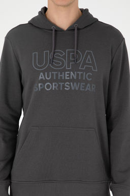 Мужской свитшот антрацитового цвета Неожиданная скидка в корзине - U.s. polo assn фото 6
