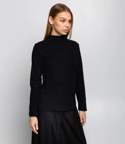 Водолазка #КТ1352 (1), чёрный