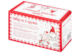 Набор 2 кружек 350 мл 11,5*9*9,5 см Весёлые гномики бочонок - Elan gallery фото 11