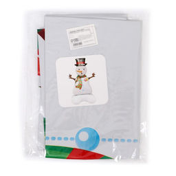 Воздушный шар фольгированный 60" «Снеговик», на подставке