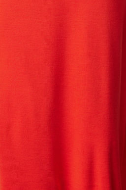 TRENDYOLMILLA K?rm?z? Midi Triko Kay?k Yaka Elbise TWOAW25EL00043  фото 8