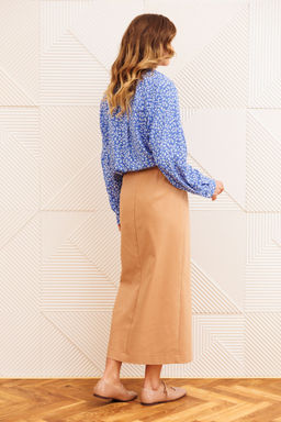 Юбка Gizart 35348/1 мокко мусс  фото 4