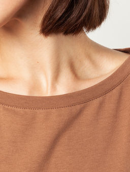 VILATTE / Джемпер из премиального хлопка с эластаном  фото 4