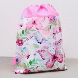 Мешок для обуви «Бабочки» (полиэстер) 41×30 см