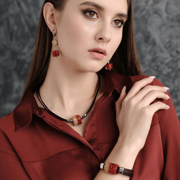 Серьги из муранского стекла MARSALA LS3318