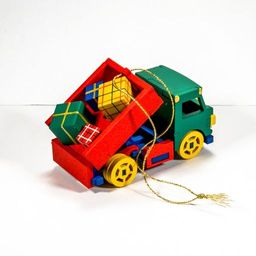 Елочные игрушки: Грузовичок 6029 - Idh фото 4