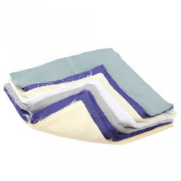 Салфетка техническая "Лоскут ткани ассорти", 30х30(+-2)см, поплин 115г/м2 (хлопок 100%), 100 штук, "Домашняя мода" (Россия)