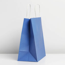 Пакет подарочный крафтовый, упаковка, «Blue», 22 х 25 х 12 см