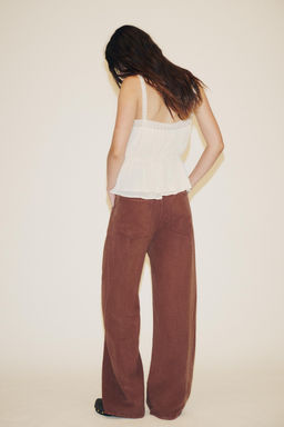 GEORGETTE LACE TOP - Zara фото 5
