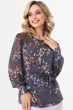 Блузка женская 4021/11/Серый - Rise фото 3