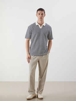 Polo Yaka ?izgili Erkek Ti??rt