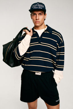 POLO PUNTO RAYAS WILLY CHAVARRIA X ZARA / Marino  фото 2