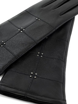 Перчатки женские 100% ш IS712 black - Eleganzza фото 3
