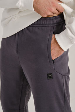 Брюки трикотажные утепленные Серый