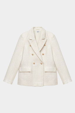 Жакет из твида двубортный - Mollis фото 18