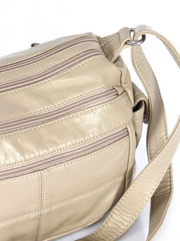 Сумка женская искусственная кожа Guecca-115, 2отд, плечевой ремень, бежевый SALE 264038 - Adelia фото 8