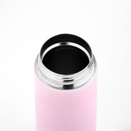 Термос Мастер К Simple, 400 мл, 20.5?6.3 см сохраняет тепло 8 ч, нержавеющая сталь, пластик, розовый