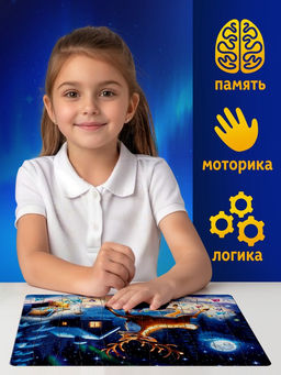 Пазл "Серебряное копытце", 88 элементов