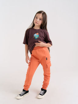 Джоггеры карго Паприка утепленные - Bungly фото 11