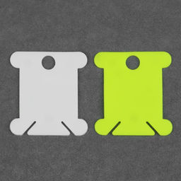 Цена за 4 шт. Набор шпулек для ниток мулине, на кольце, d=3.5 см, 3.5×3.8 см, 10 шт., МИКС