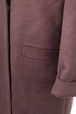 Пальто шерсть 80% женское демисезонное - El podio фото 11