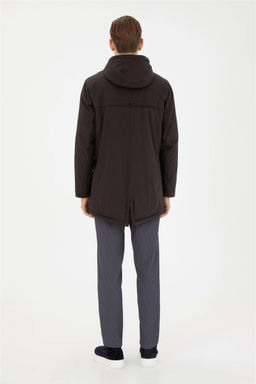 Мужское пальто цвета хаки Неожиданная скидка в корзине - U.s. polo assn фото 5