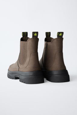 ANKLE BOOTS WITH PULL TABS - Zara фото 5