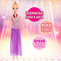 Кукла-модель Модница в платье, МИКС - Simaland фото 18