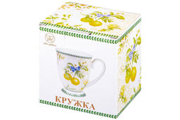 Кружка 300 мл 11*8*11 см Лимоны на ножке, NEW BONE CHINA - Elan gallery фото 15