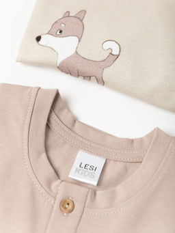 Лонгслив детский, песочный, 698