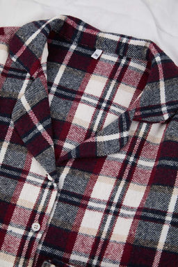 Cok Renkli Ekose / Kareli K?sl?k Kal?n Flanel Dokuma Pijama Tak?m? THMAW26PT00175 - Trendyolmilla фото 8