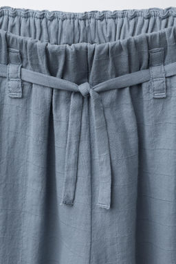 FLOWING ELASTICATED TROUSERS - Zara фото 3